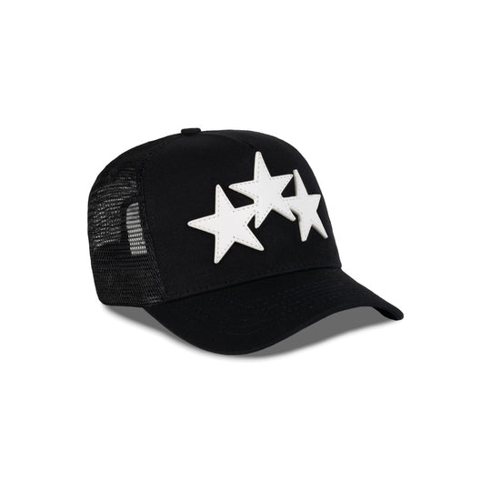 3 STAR BLACK WHITE