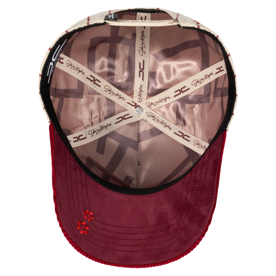 SNAKE BEIGE/WINE