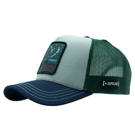 CAPSLAB FOREST GREEN BLACK