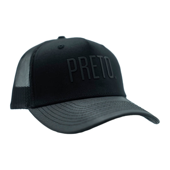 PRETO BIG LETTERS BLACK