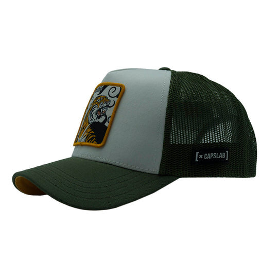 CAPSLAB ANGRY TIGER GREEN