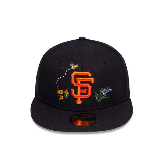 SAN FRANCISCO GIANTS WATERCOLOR FLORAL