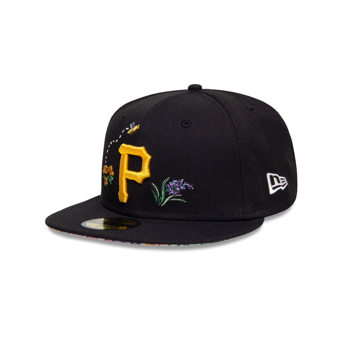 PITTSBURGH PIRATES WATERCOLOR FLORAL