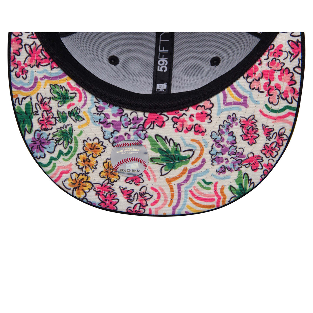 PITTSBURGH PIRATES WATERCOLOR FLORAL