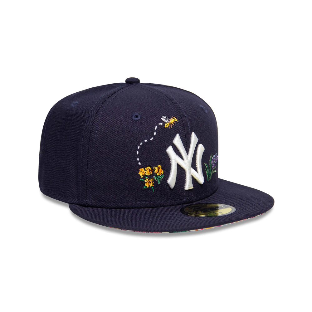 NEW YORK YANKEES WATERCOLOR FLORAL