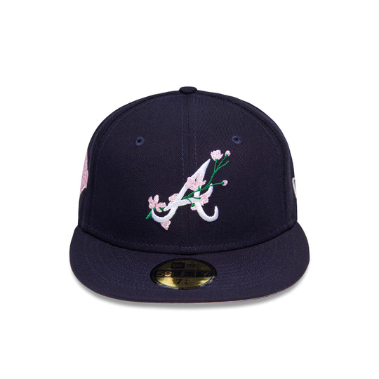 ATLANTA BRAVES WATERCOLOR FLORAL
