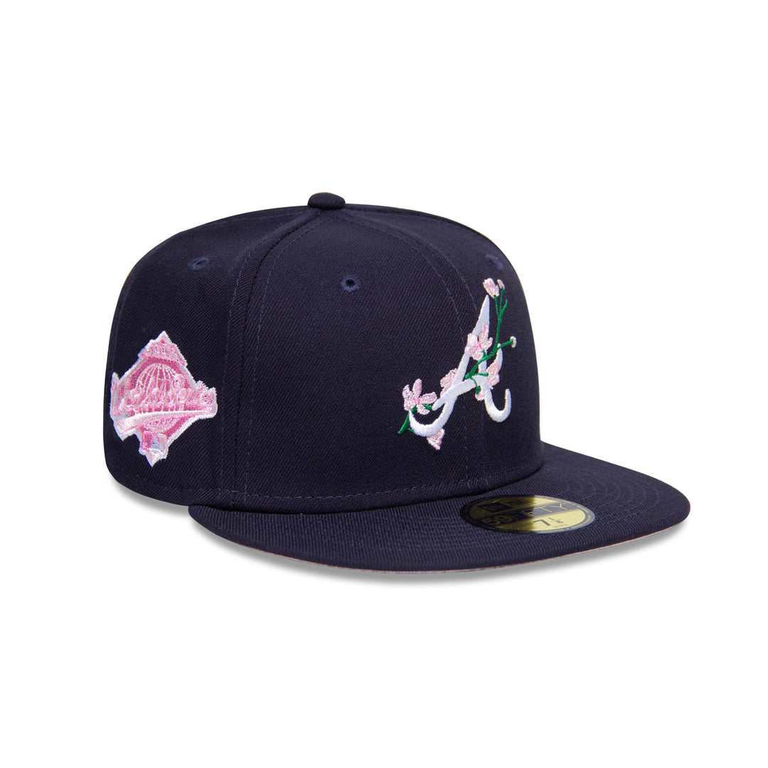 ATLANTA BRAVES WATERCOLOR FLORAL