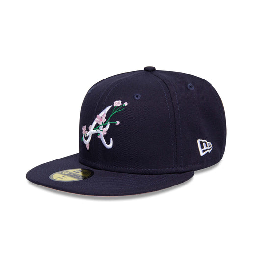ATLANTA BRAVES WATERCOLOR FLORAL