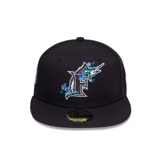 MIAMI MARLINS WATERCOLOR FLORAL