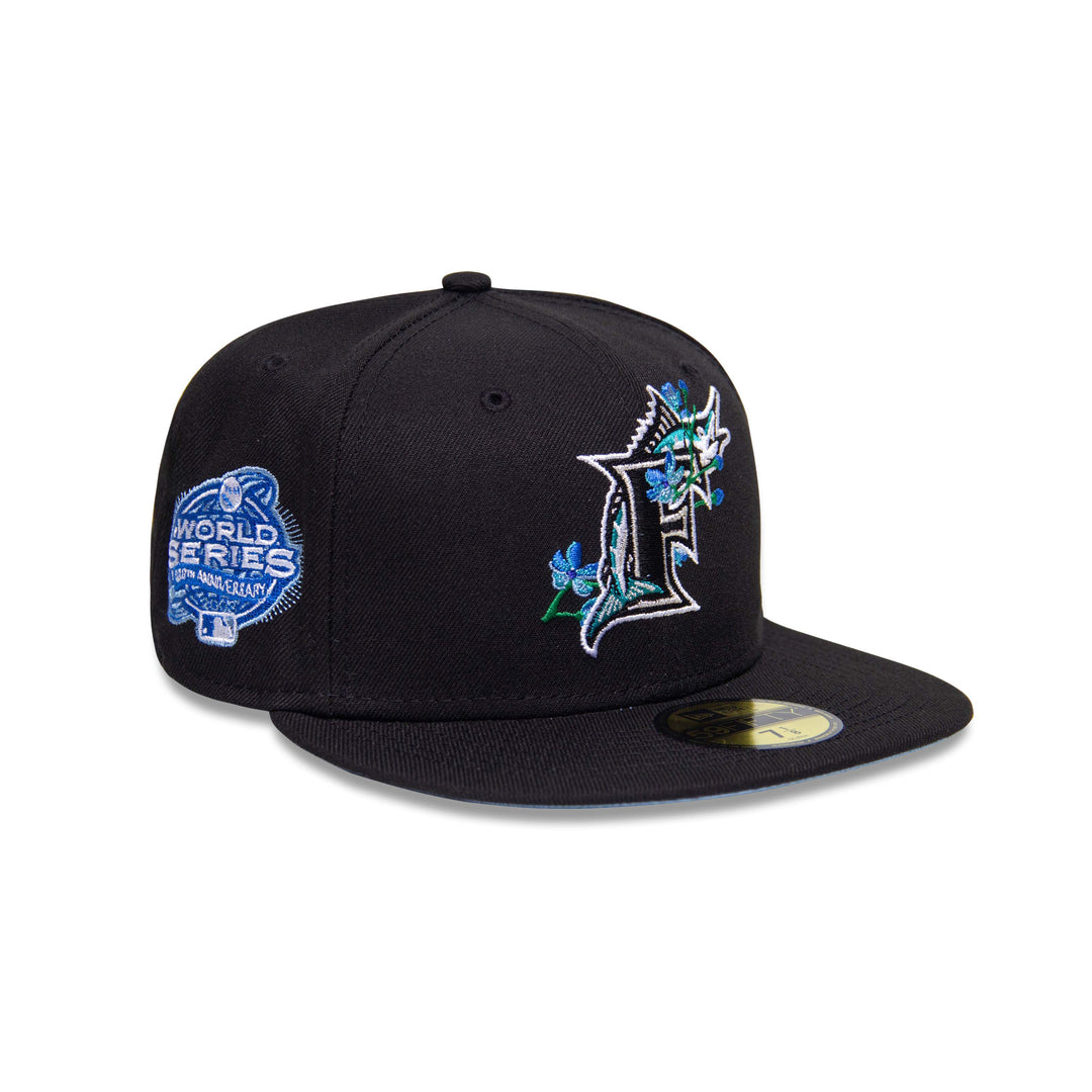 MIAMI MARLINS WATERCOLOR FLORAL