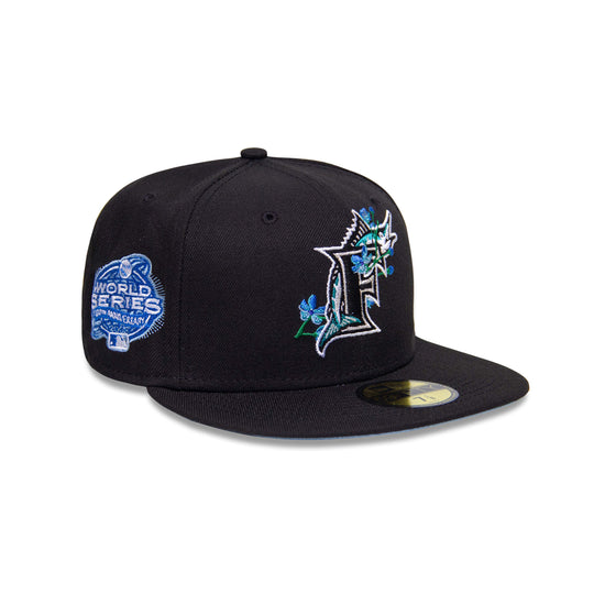 MIAMI MARLINS WATERCOLOR FLORAL