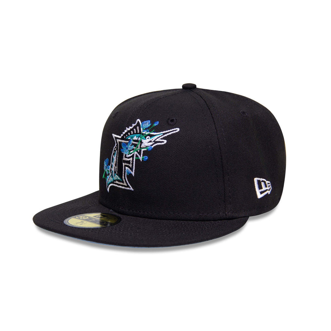 MIAMI MARLINS WATERCOLOR FLORAL