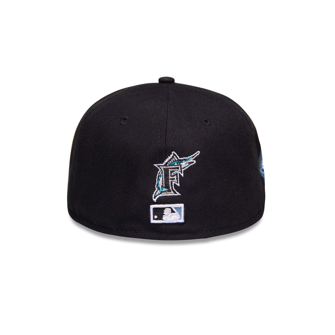 MIAMI MARLINS WATERCOLOR FLORAL