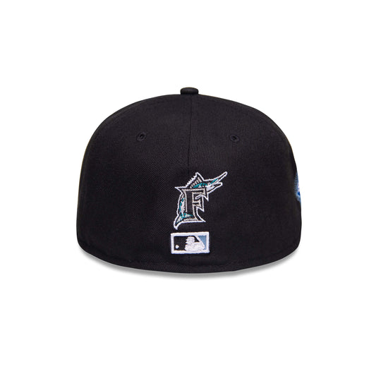 MIAMI MARLINS WATERCOLOR FLORAL