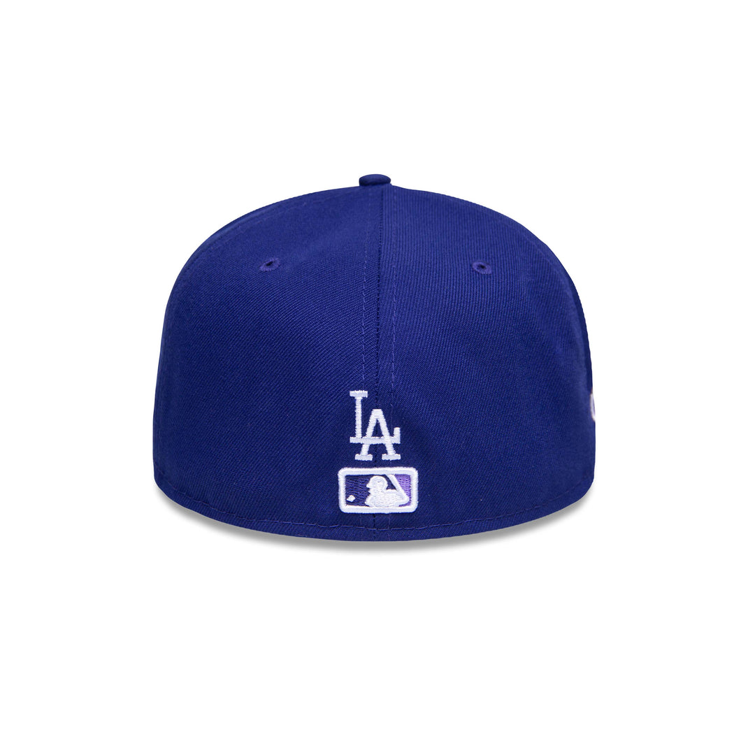 LOS ANGELES DODGERS WATERCOLOR FLORAL