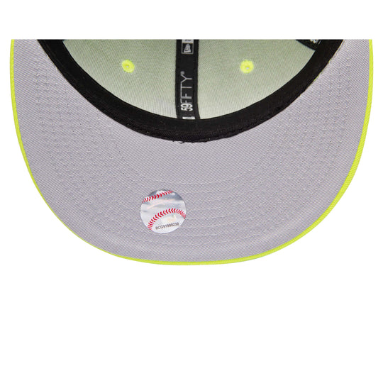 ATLANTA BRAVES 59FIFTY CLASSIC GREEN NEON