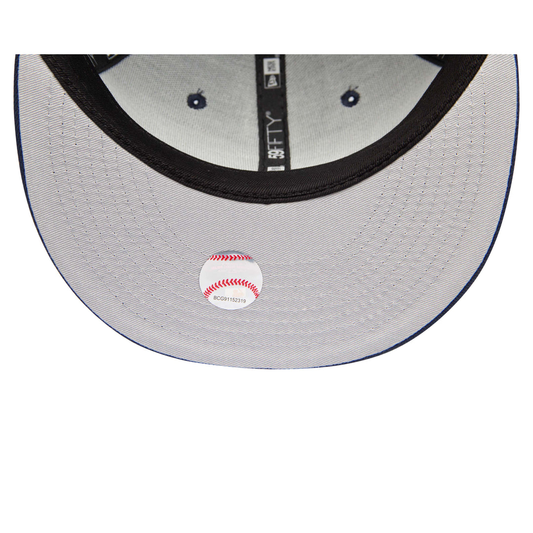 ATLANTA BRAVES 59FIFTY CLASSIC NAVY