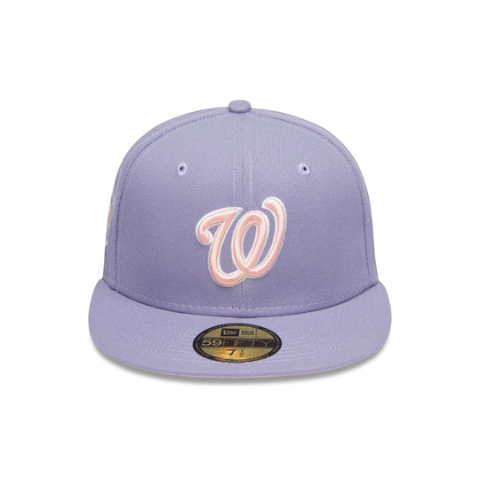 WASHINGTON NATIONALS 59FIFTY CLASSIC PURPLE