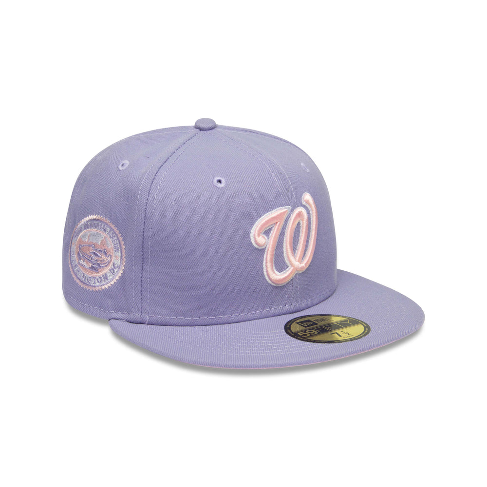 WASHINGTON NATIONALS 59FIFTY CLASSIC PURPLE
