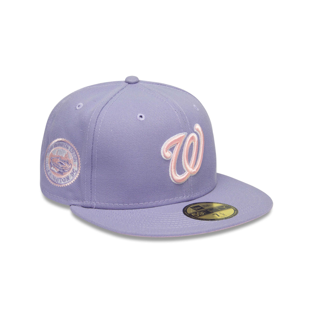WASHINGTON NATIONALS 59FIFTY CLASSIC PURPLE