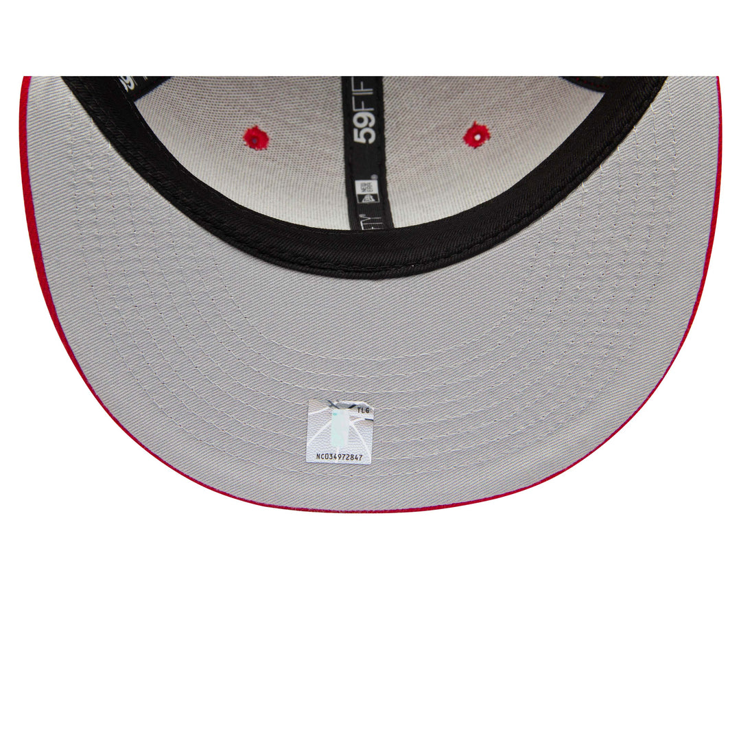 CHICAGO BULLS 59FIFTY CLASSIC RED