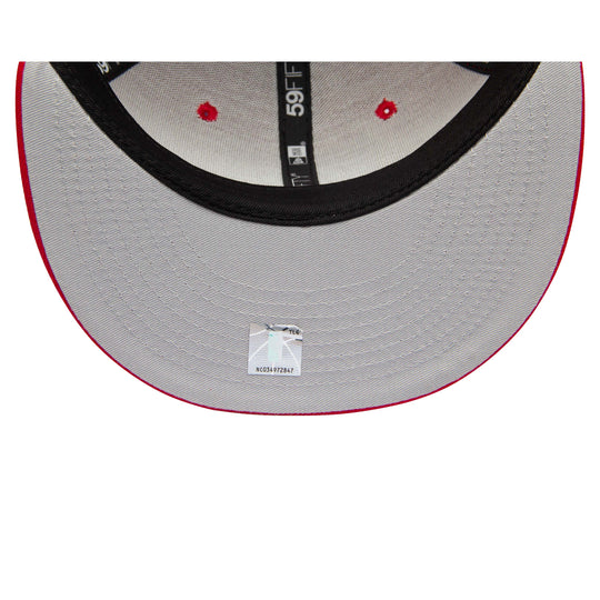 CHICAGO BULLS 59FIFTY CLASSIC RED