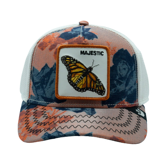 GOORIN BROS MONARCHY OF ROSES ORANGE