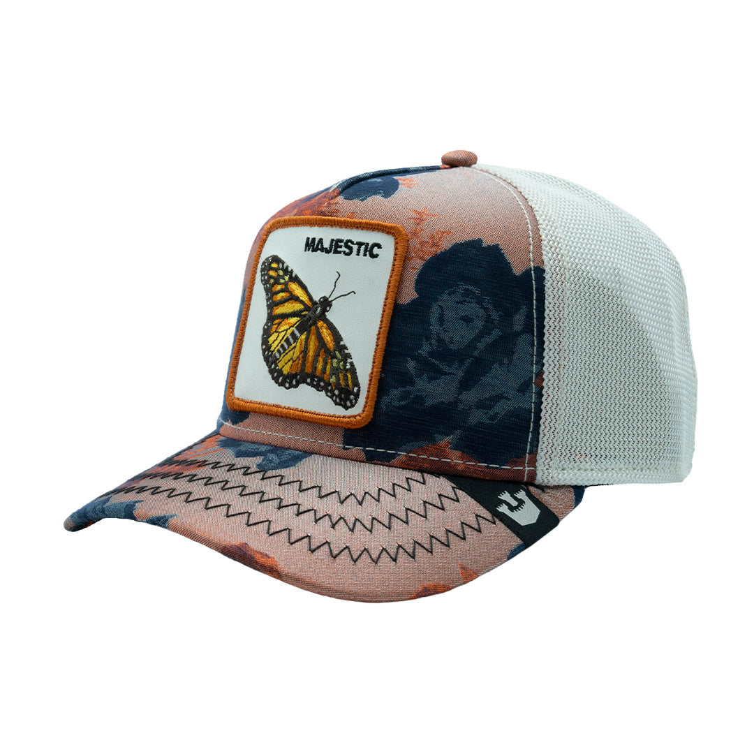 GOORIN BROS MONARCHY OF ROSES ORANGE