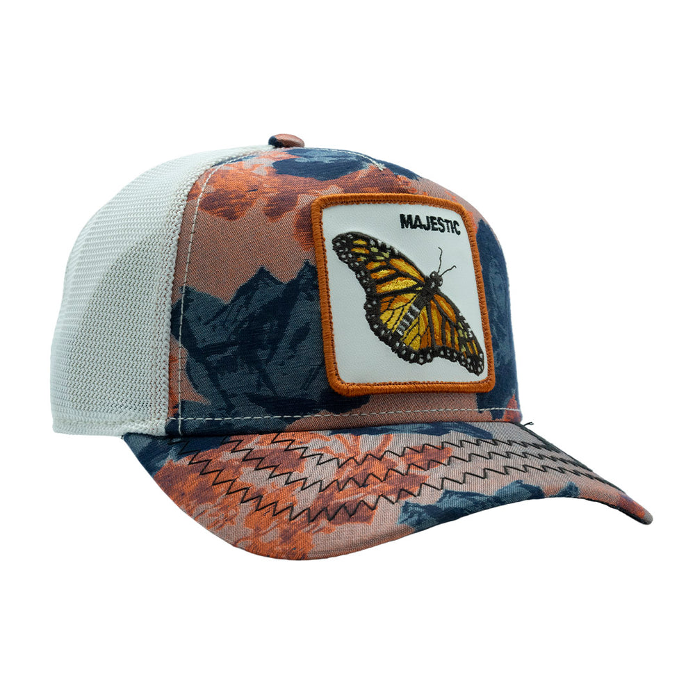 GOORIN BROS MONARCHY OF ROSES ORANGE
