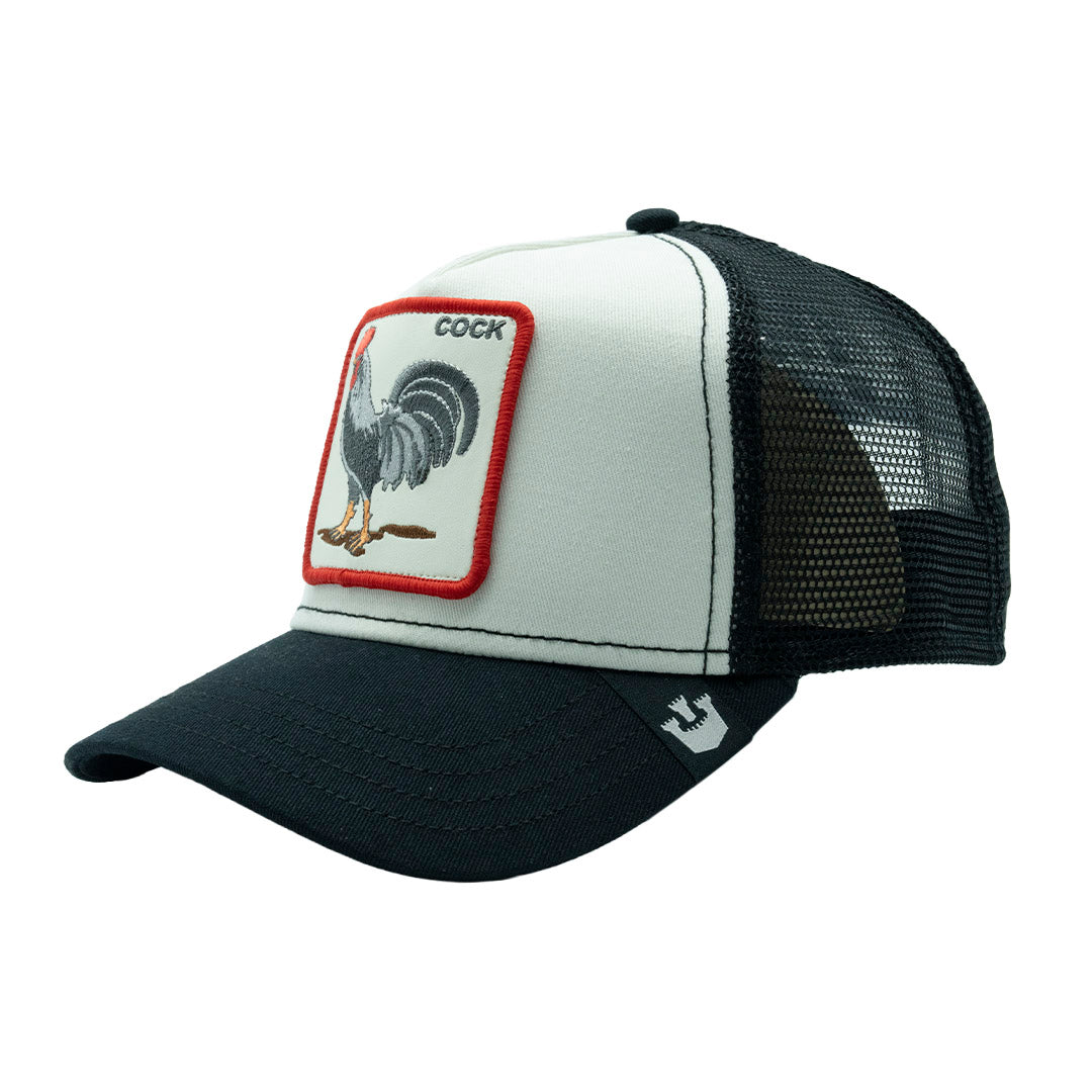 GOORIN BROS THE COCK BLACK & WHITE
