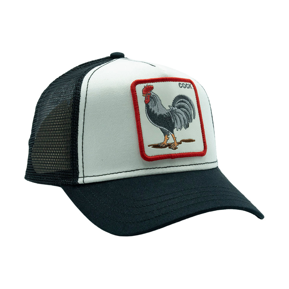GOORIN BROS THE COCK BLACK & WHITE