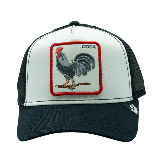 GOORIN BROS THE COCK BLACK & WHITE