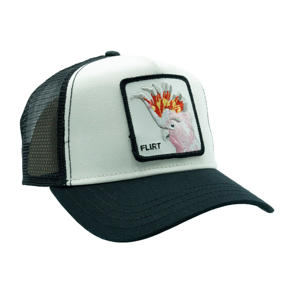 GOORIN BROS THE FLIRTY BIRD WHITE