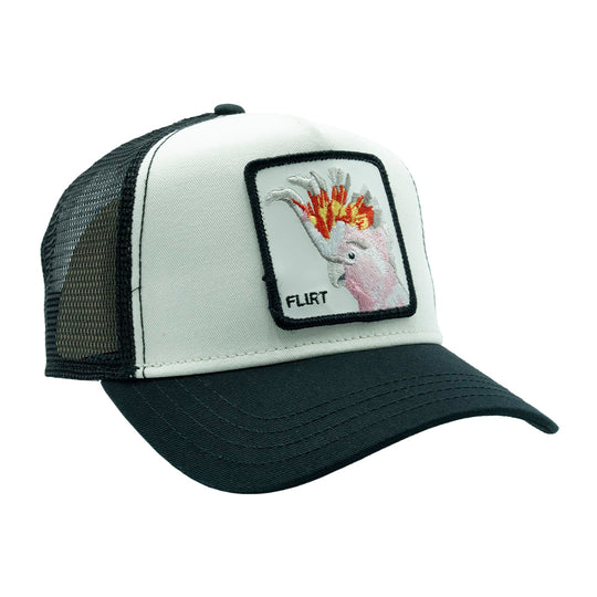 GOORIN BROS THE FLIRTY BIRD WHITE