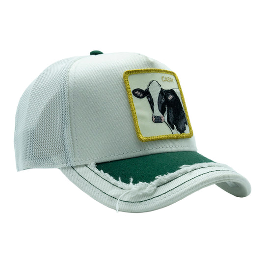 GOORIN BROS SILKY COW WHITE