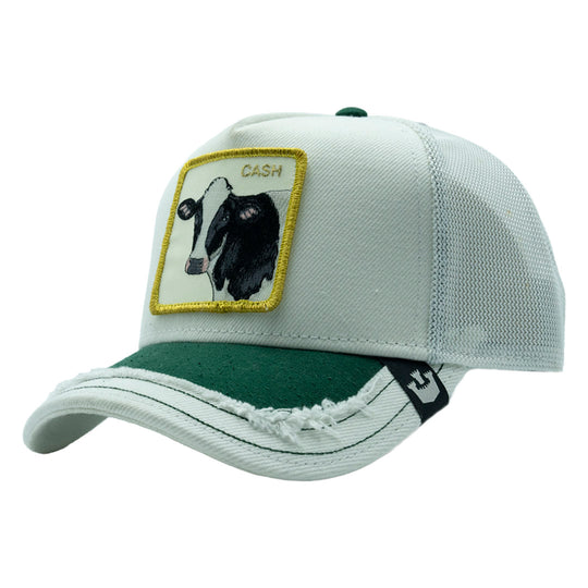 GOORIN BROS SILKY COW WHITE