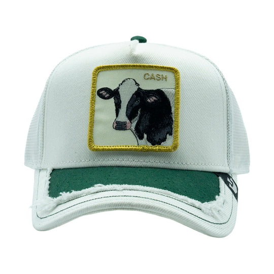 GOORIN BROS SILKY COW WHITE